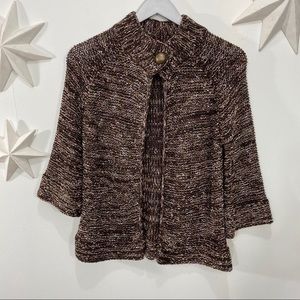 BCBG Max Azria loose knit cardigan sweater